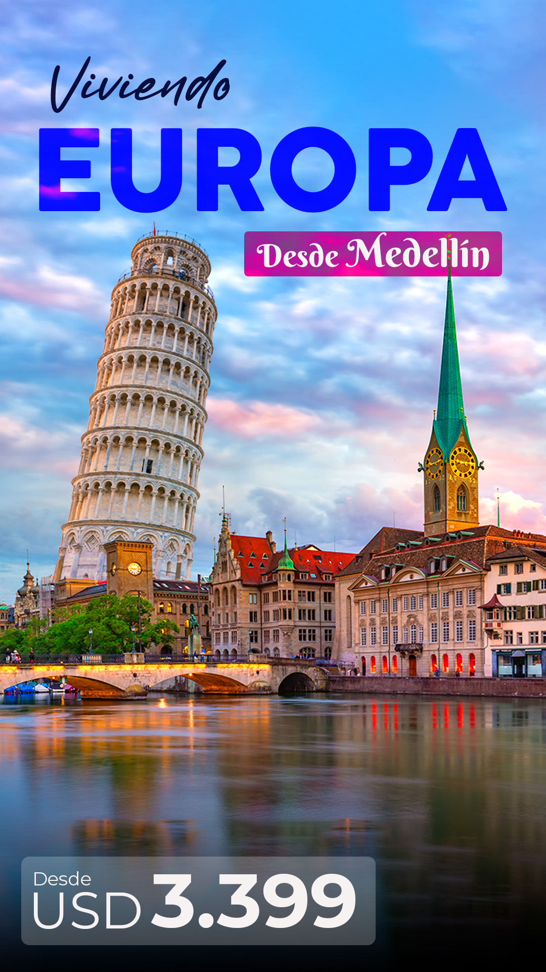 MTC - 18596 VIVIENDO EUROPA desde MEDELLIN