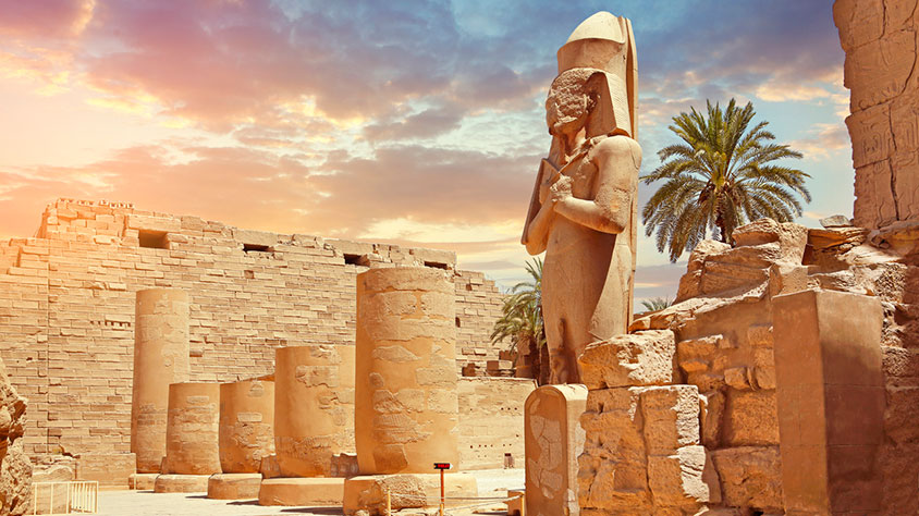 Estatua del Faraon