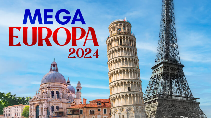 viaje MEGA EUROPA con IBERIA (Abr - Jun) 2024