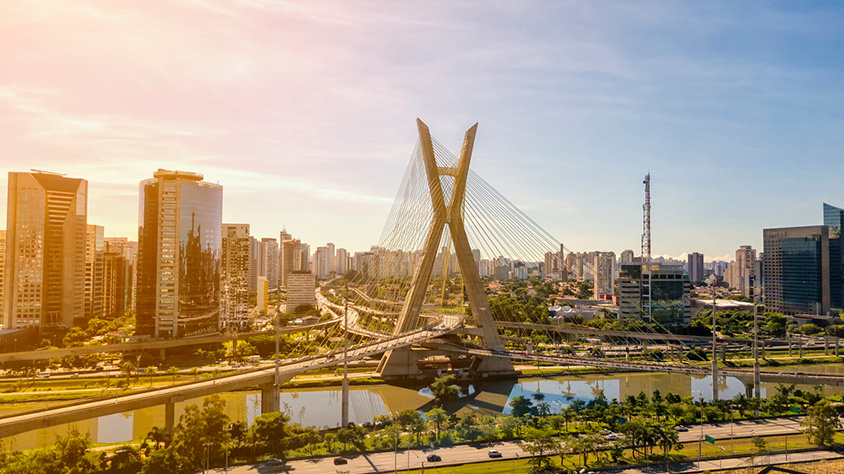 Vista de la Ciudad de Sao Paulo